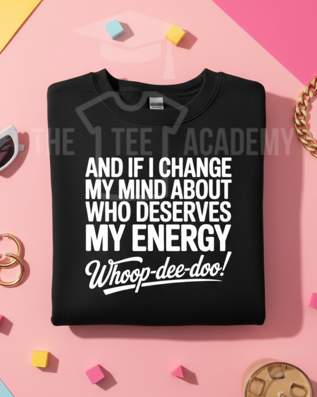 And If I Change My Mind-Screen Print Transfer