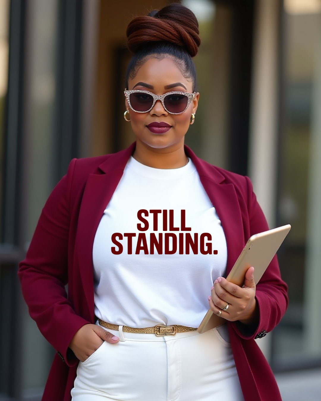 Still Standing- Screen Print Transfer