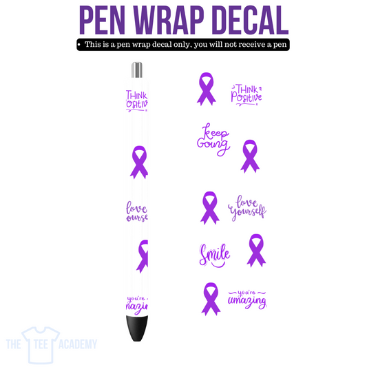 UV DTF Pen Wrap- Lupas Affirmations