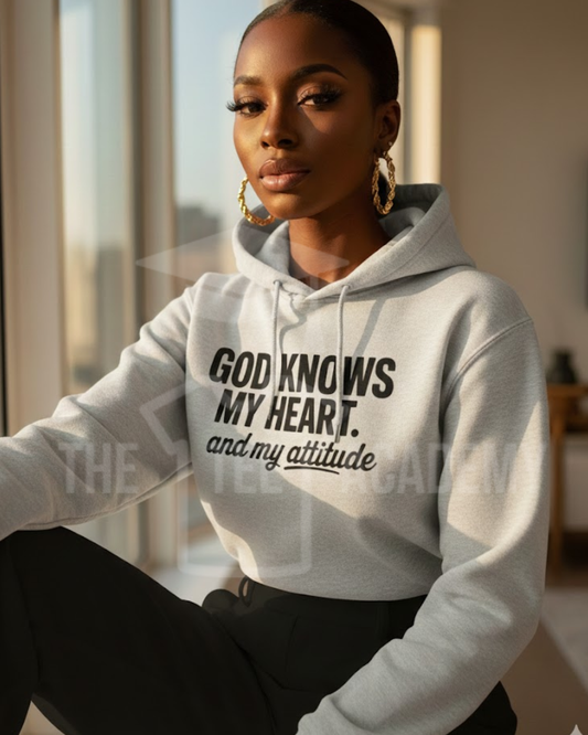 (Pre Order) God Knows My Heart- Screen Print Transfer