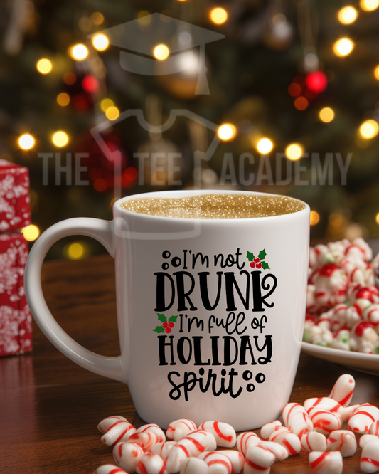 UV DTF Cup Decal - Full Of Holiday Spirit