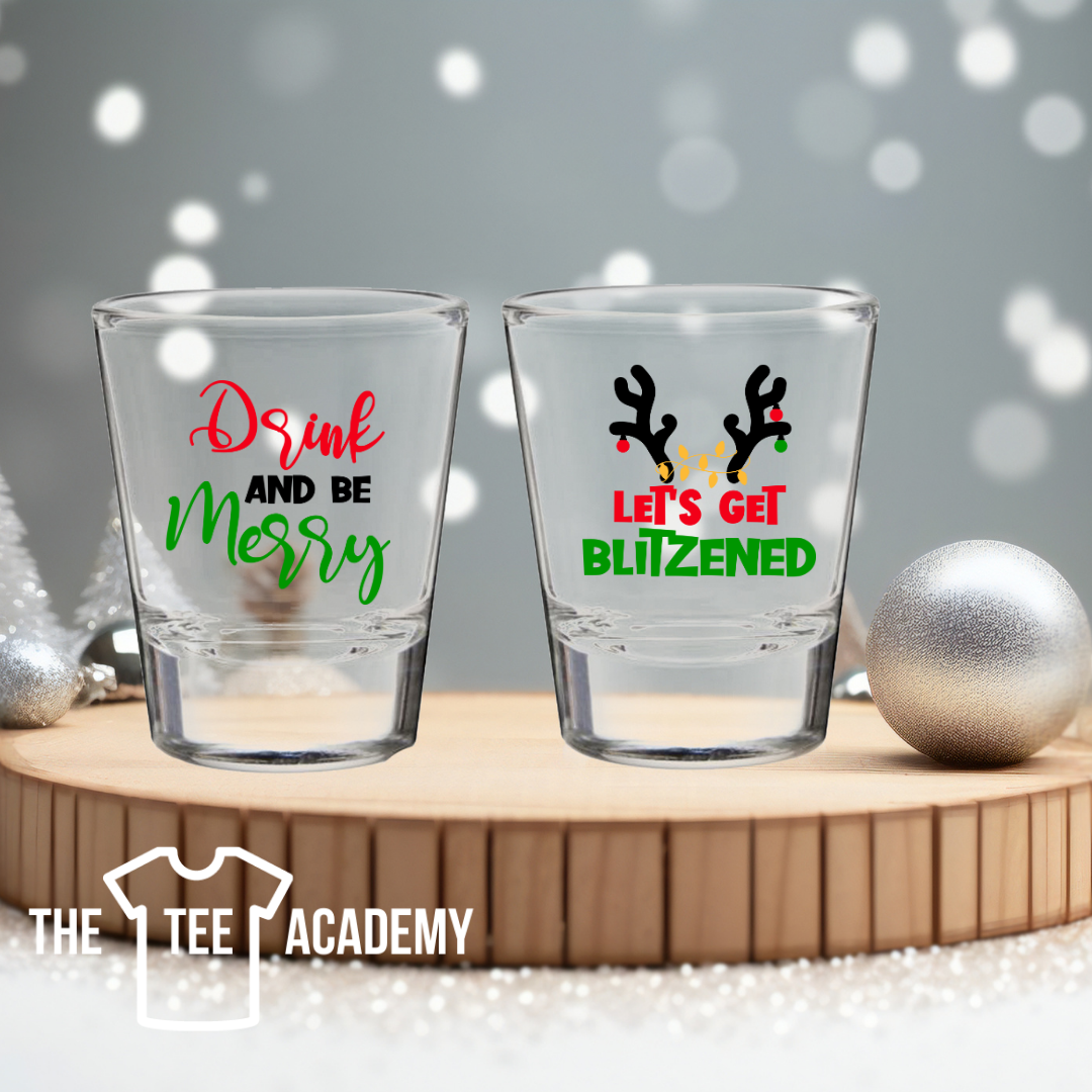 Shot Glasses- UV DTF Cup Decal