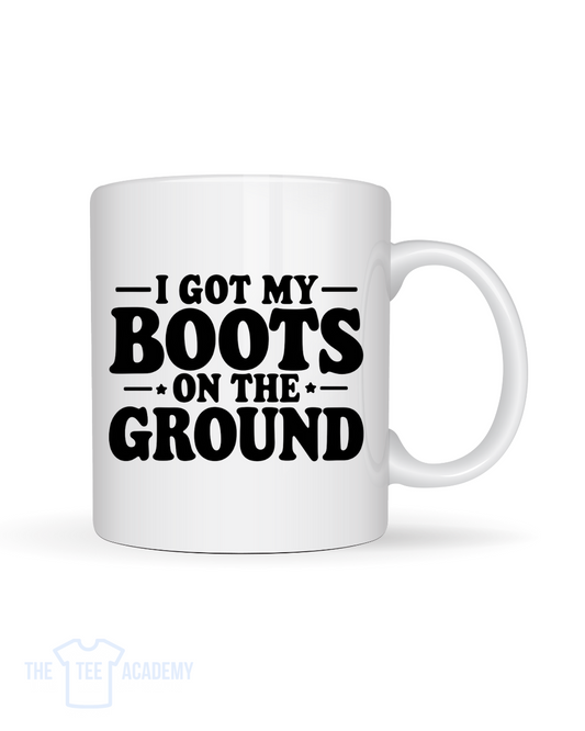 UV DTF Cup Decal- Boots On The Ground