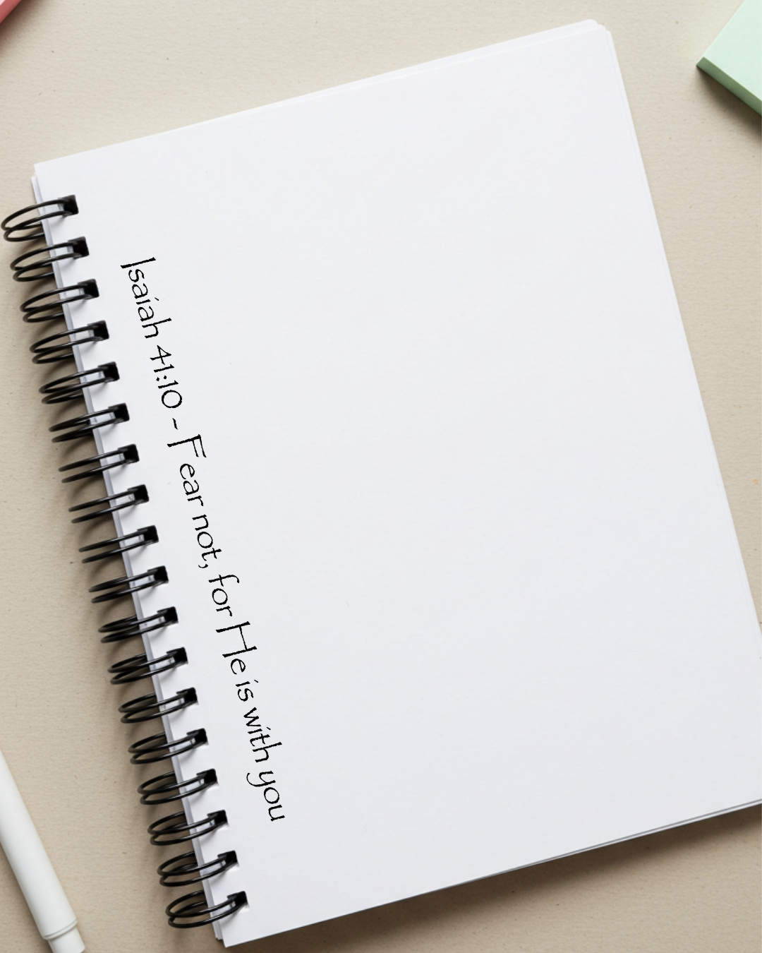 UV DTF Sticker Decal- Isaiah 41:10