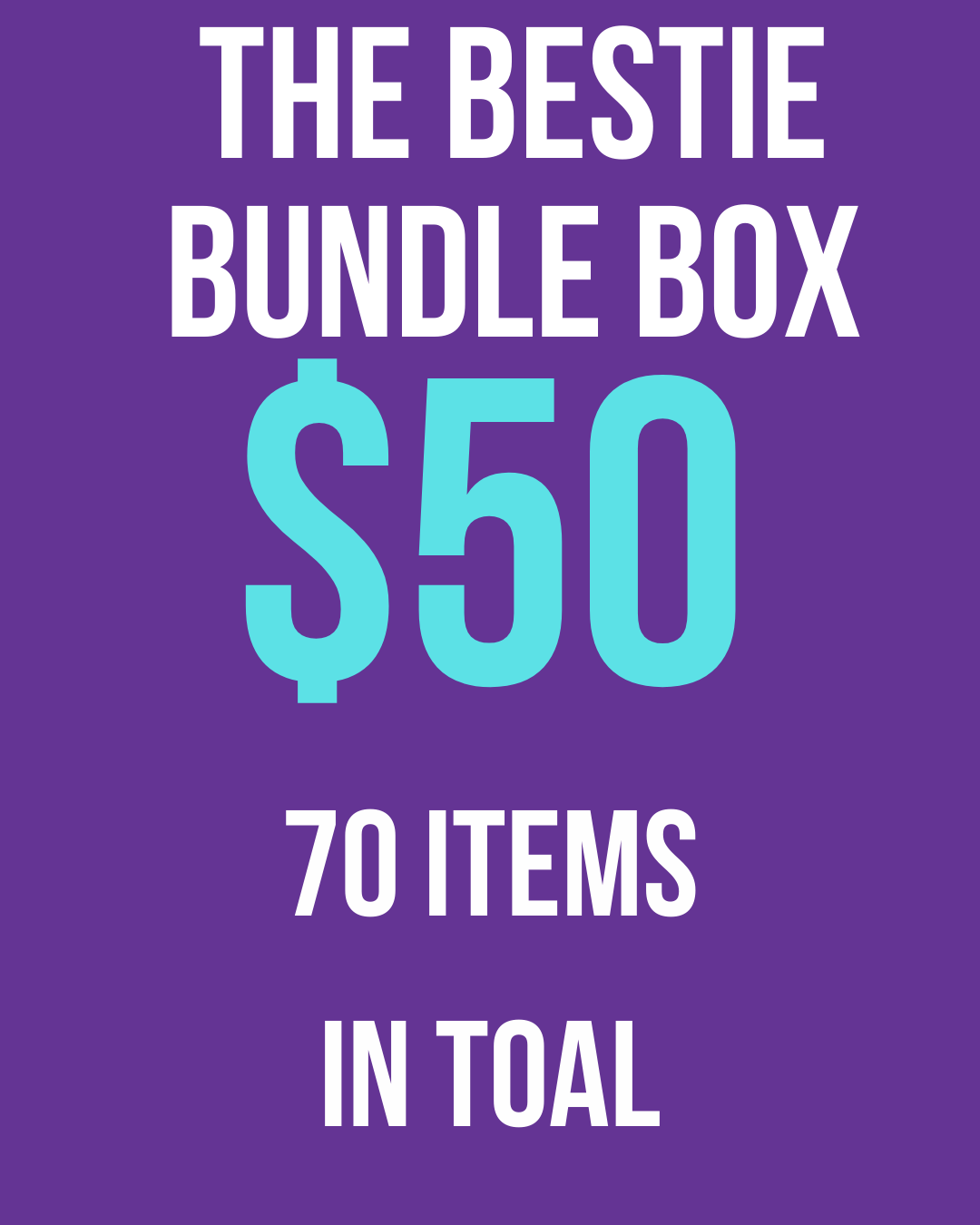 The Bestie Bundle Box 50.00