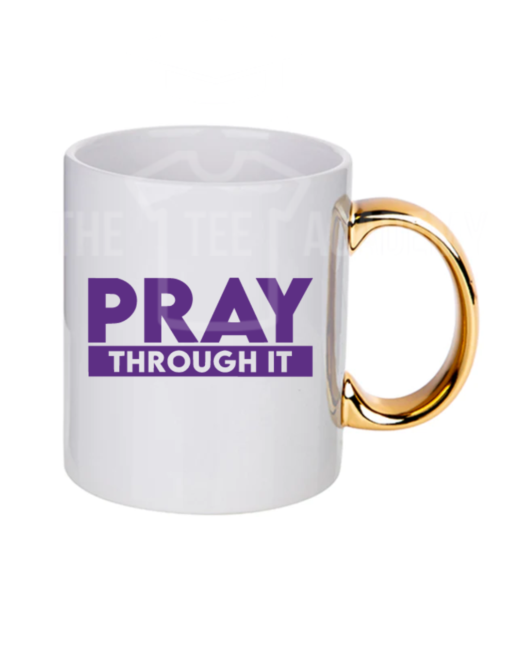 UV DTF Cup Decal- Pray Through It