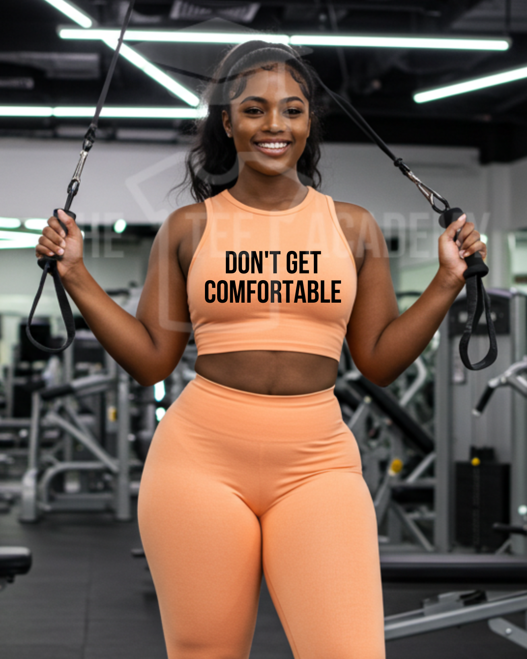 Don't Get Comfortable- Screen Print Transfer