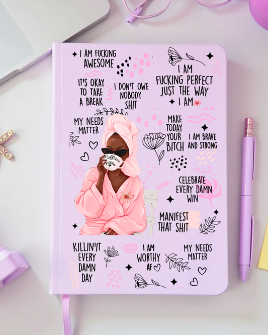 UV DTF Planner Cover Decal- Worthy AF