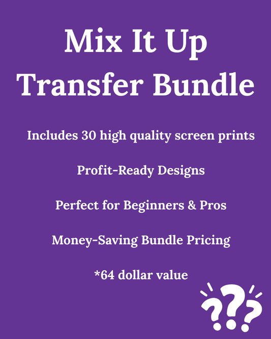 Mix It Up Screen Print Transfer Bundle