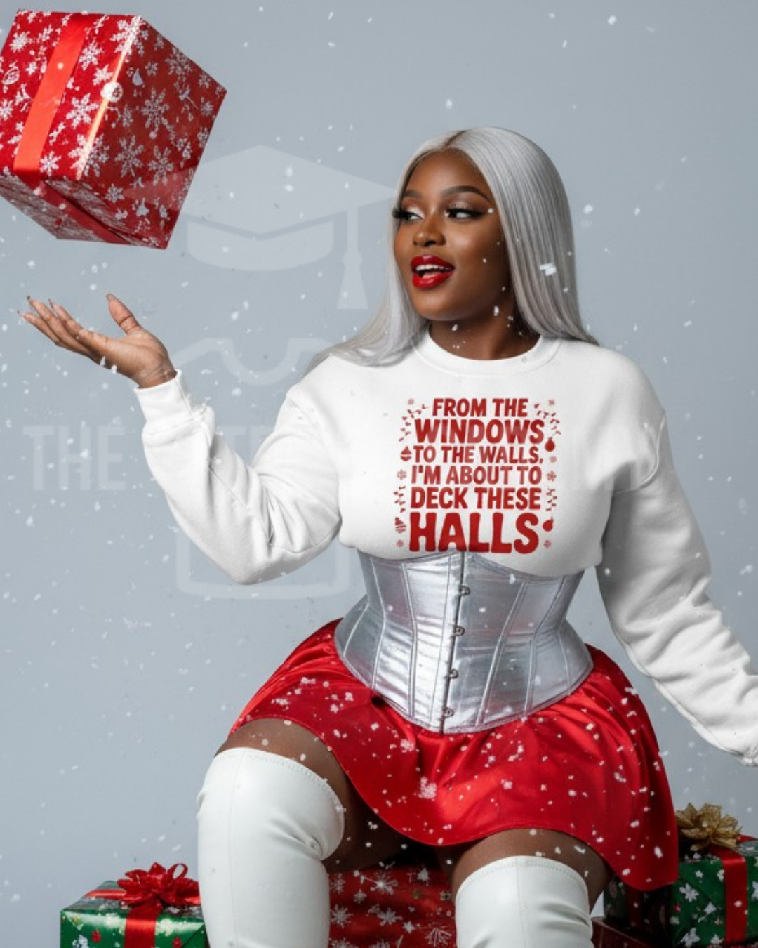 Window To The Halls- Screen Print Transfer