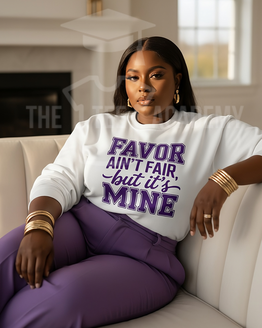 Favor Ain't Fair-Screen Print Transfer