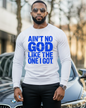 (New) Ain't No God-Vintage Screen Print Transfer