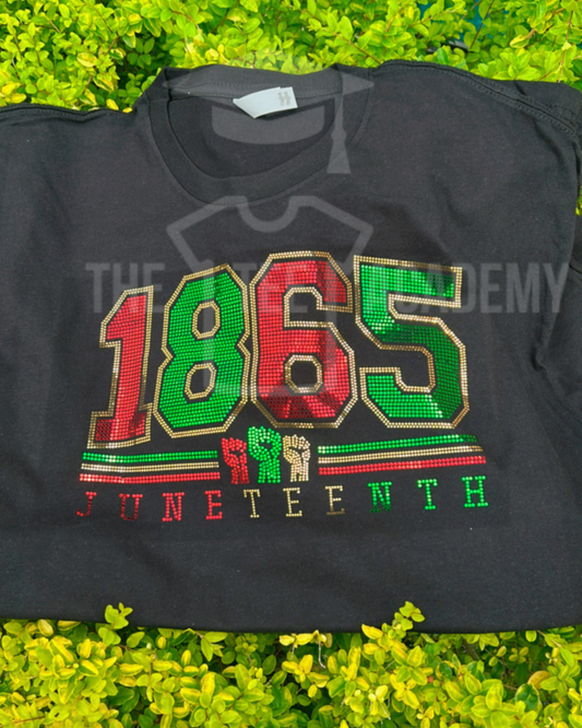 Spangle Screen Print Transfer- 1865 Juneteenth