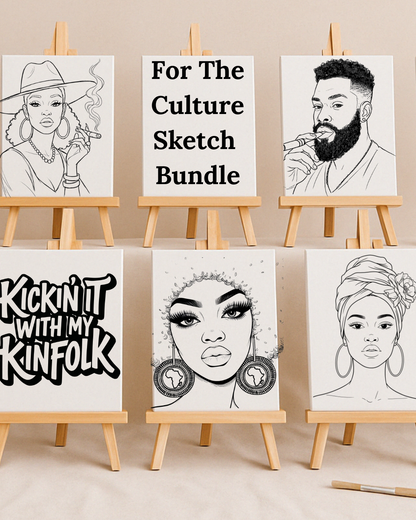 For The Culture- Sketch Transfer Bundle
