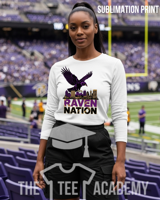 (SUBLIMATION) Transfer- Raven Nation