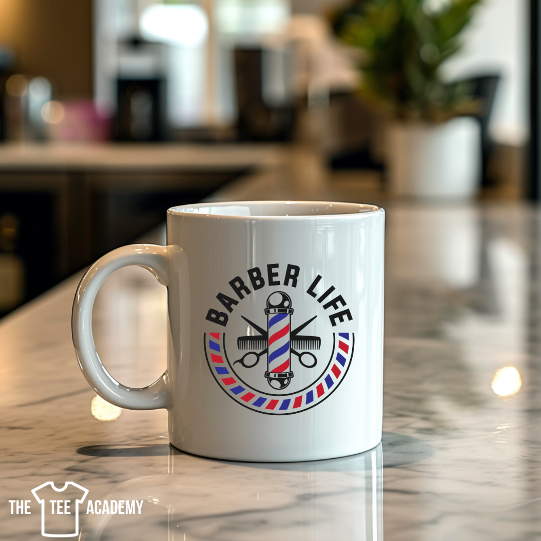 UV DTF Cup Decal - Barber Life