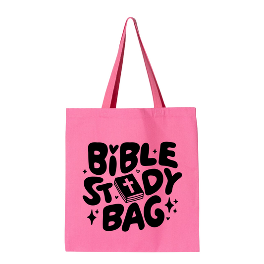 Bible Study Bag- Screen Print Transfer