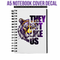 UV DTF Planner Cover Decal - (Tigers) They  Not Like Us