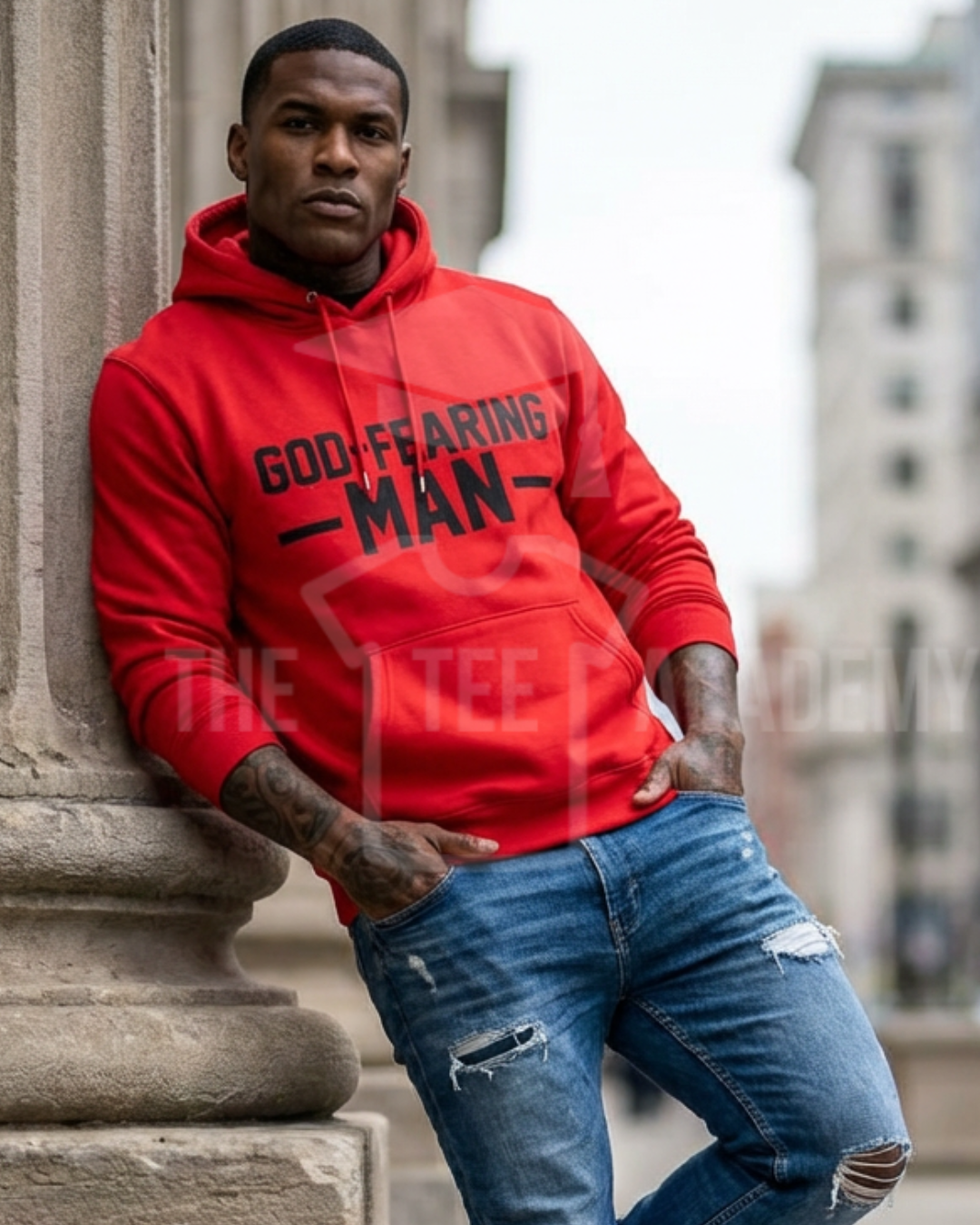 God Fearing Man- Screen Print Transfer