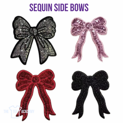 Sequin Patch Transfer- Side Bows