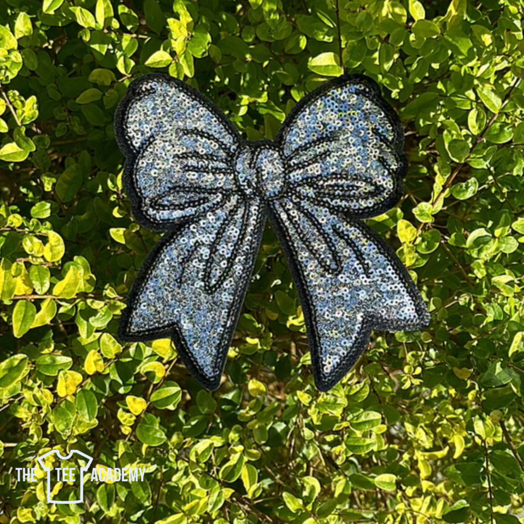 Sequin Patch Transfer- Side Bows