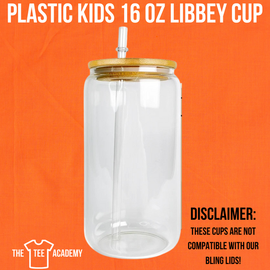 Kids 16 oz Plastic Libbey Cup