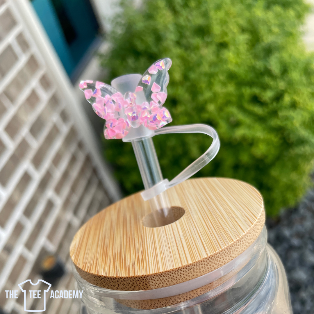 Acrylic Straw Toppers