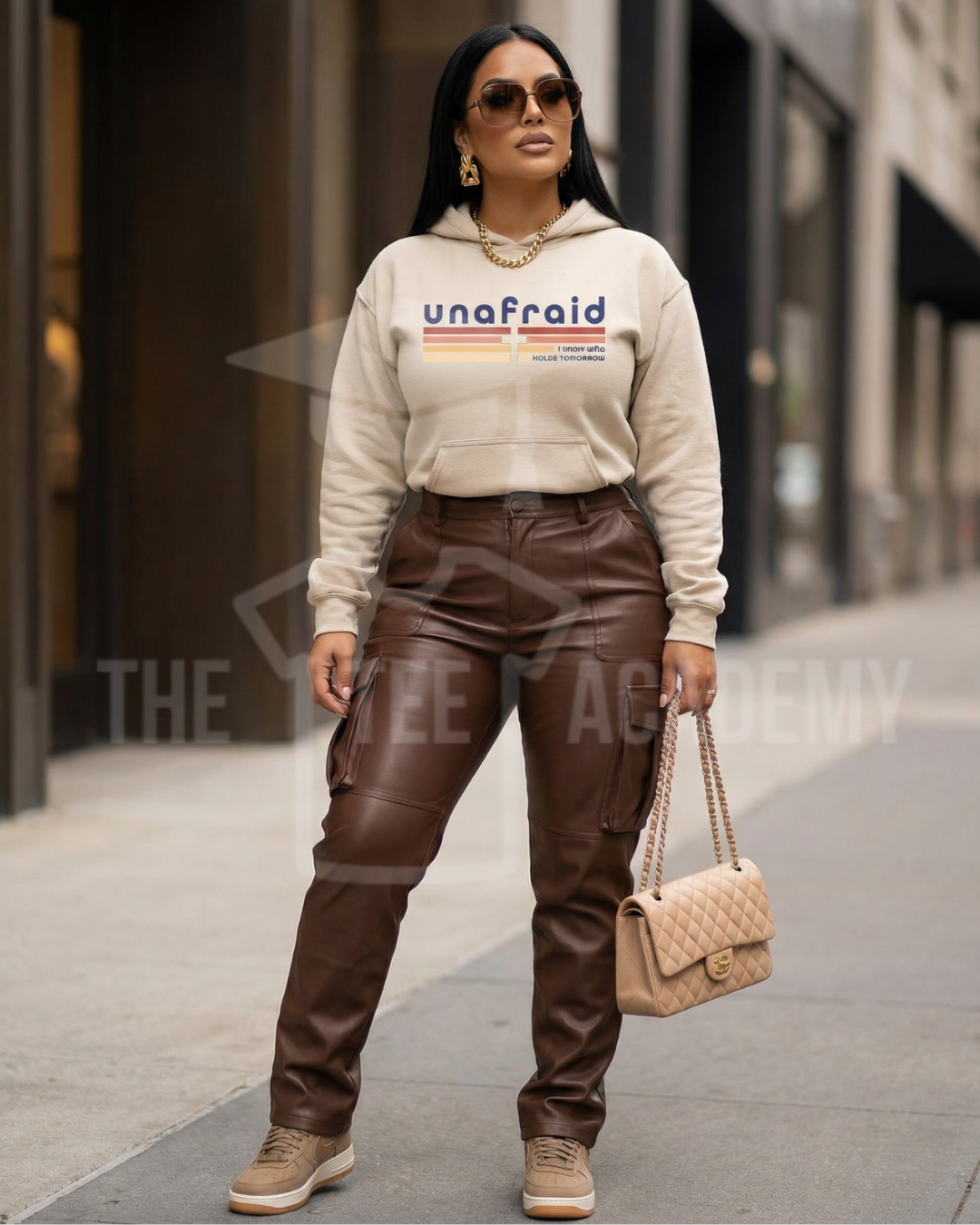 Unafraid-Matte Clear Film Screen Print Transfer