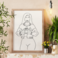 (Sketch Art) Sorority Babes - Screen Print Transfer