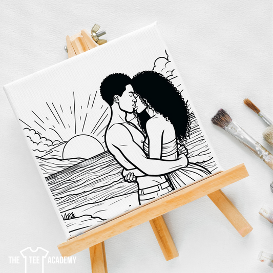 (Sketch Art) Summer Love - Screen Print Transfer