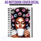UV DTF Planner Cover Decal - Roller Set Baddie