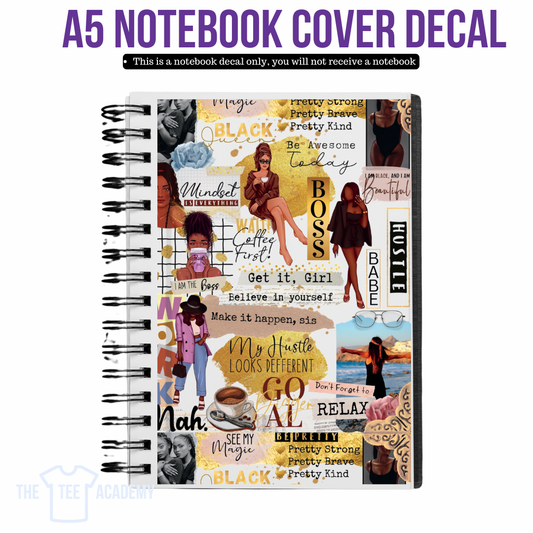UV DTF Planner Cover Decal - Magazine Cutouts