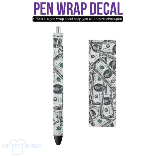 UV DTF Pen Wrap- Girls Just Want To Have Funds