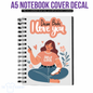UV DTF Planner Cover Decal - Dear Body, ILY