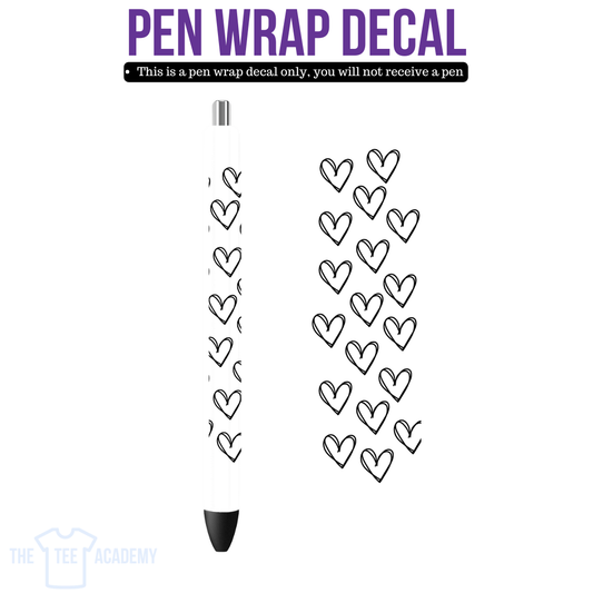 UV DTF Pen Wrap- Dear Body, ILY