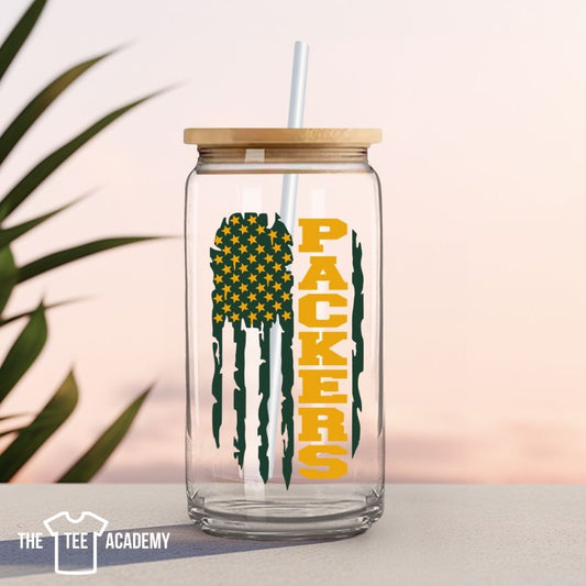 UV DTF Cup Decal- Packers Flag