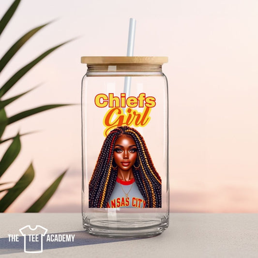 UV DTF Cup Decal- Chief's Girl