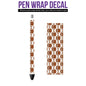 UV DTF Pen Wrap- Multi Footballs