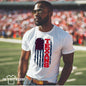 Matte Clear Film Screen Print Transfer- Texans Flag