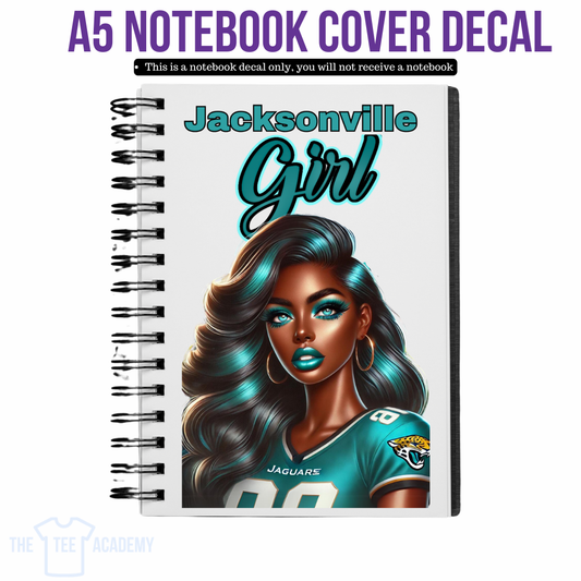 UV DTF Planner Cover Decal - Jacksonville Girl