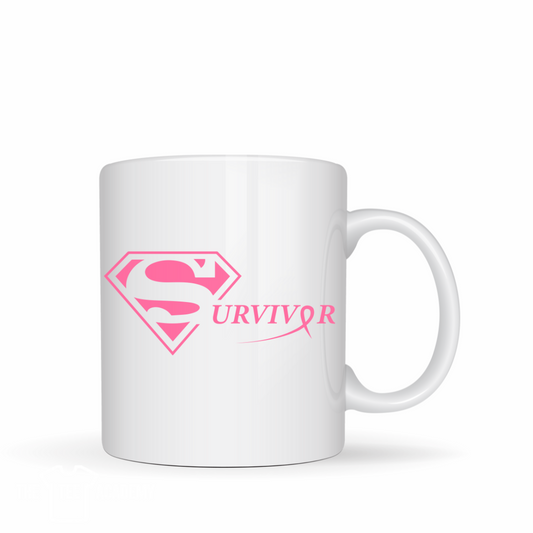 Super Woman Survivor- UV DTF Cup Decal