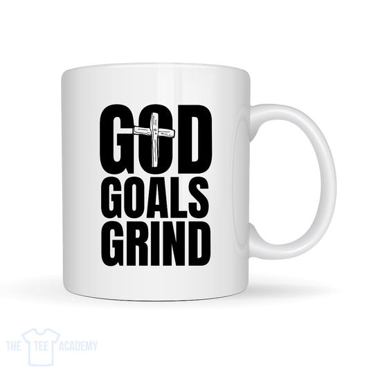 UV DTF Cup Decal- God, Goals,Grind