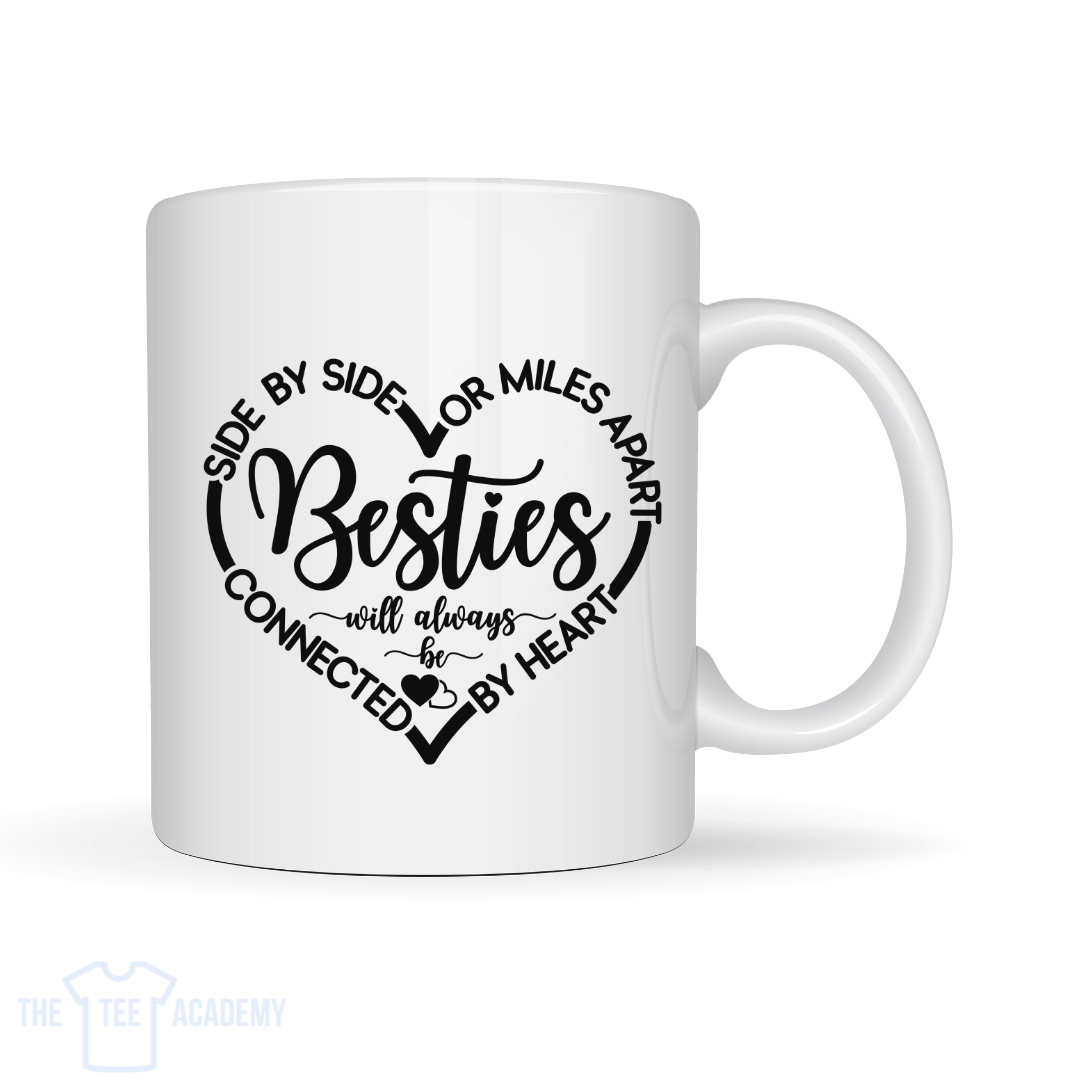 Besties Will Always-UV DTF Cup Decal