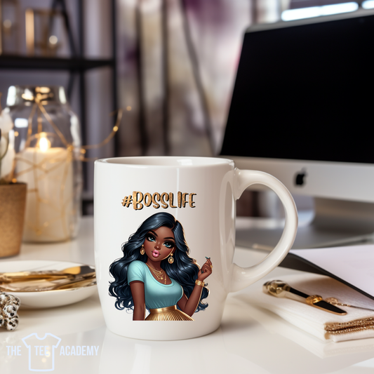 Boss Life Baddie-UV DTF Cup Decal