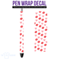 UV DTF Pen Wrap- Pink&Red Lips