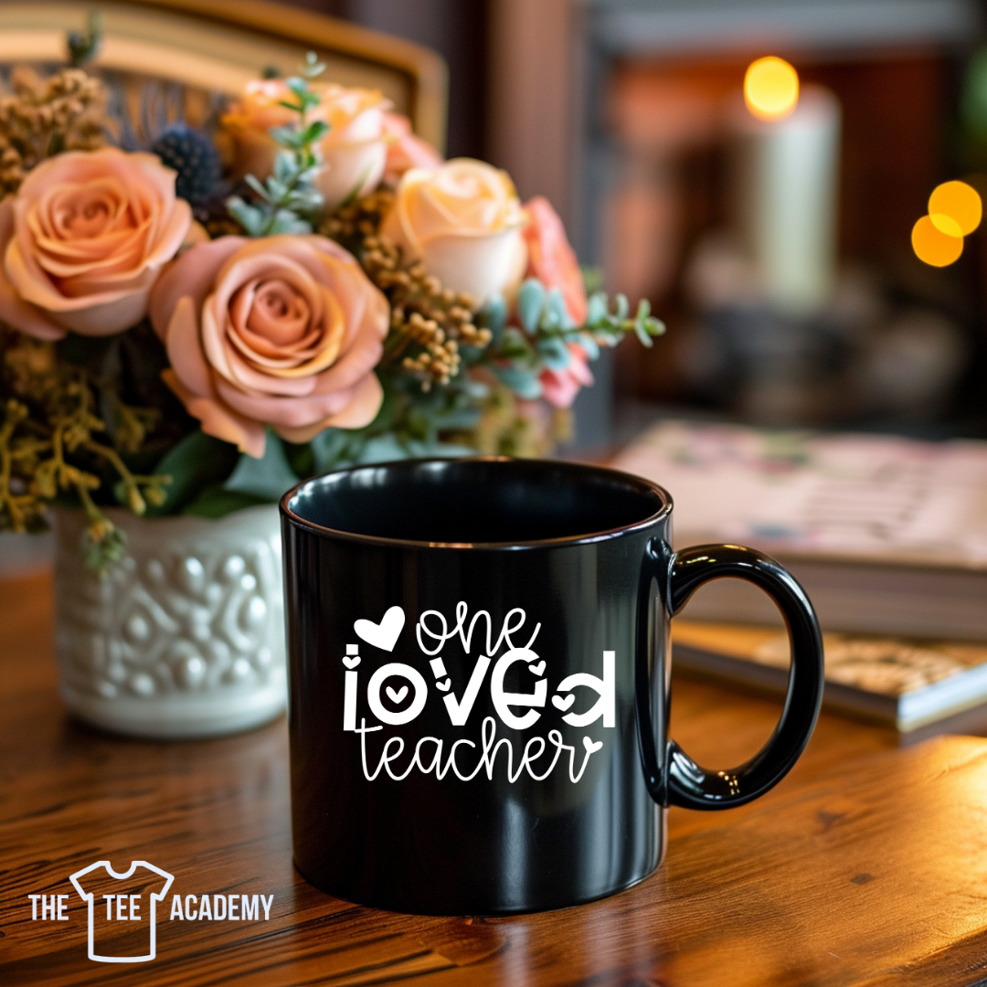 One Loved Teacher- UV DTF Decal