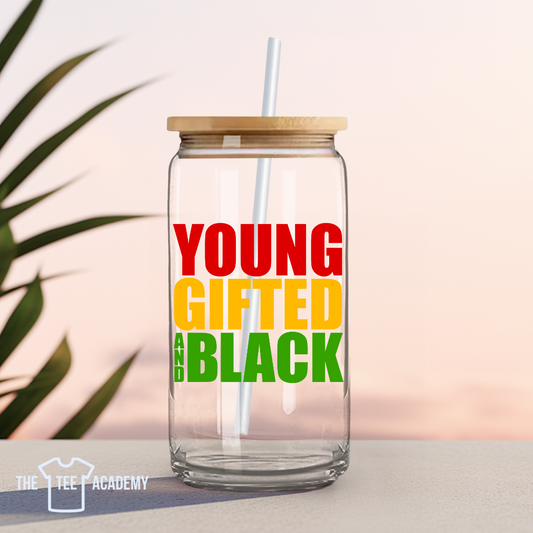 Young Gifted Black - UV DTF Decal