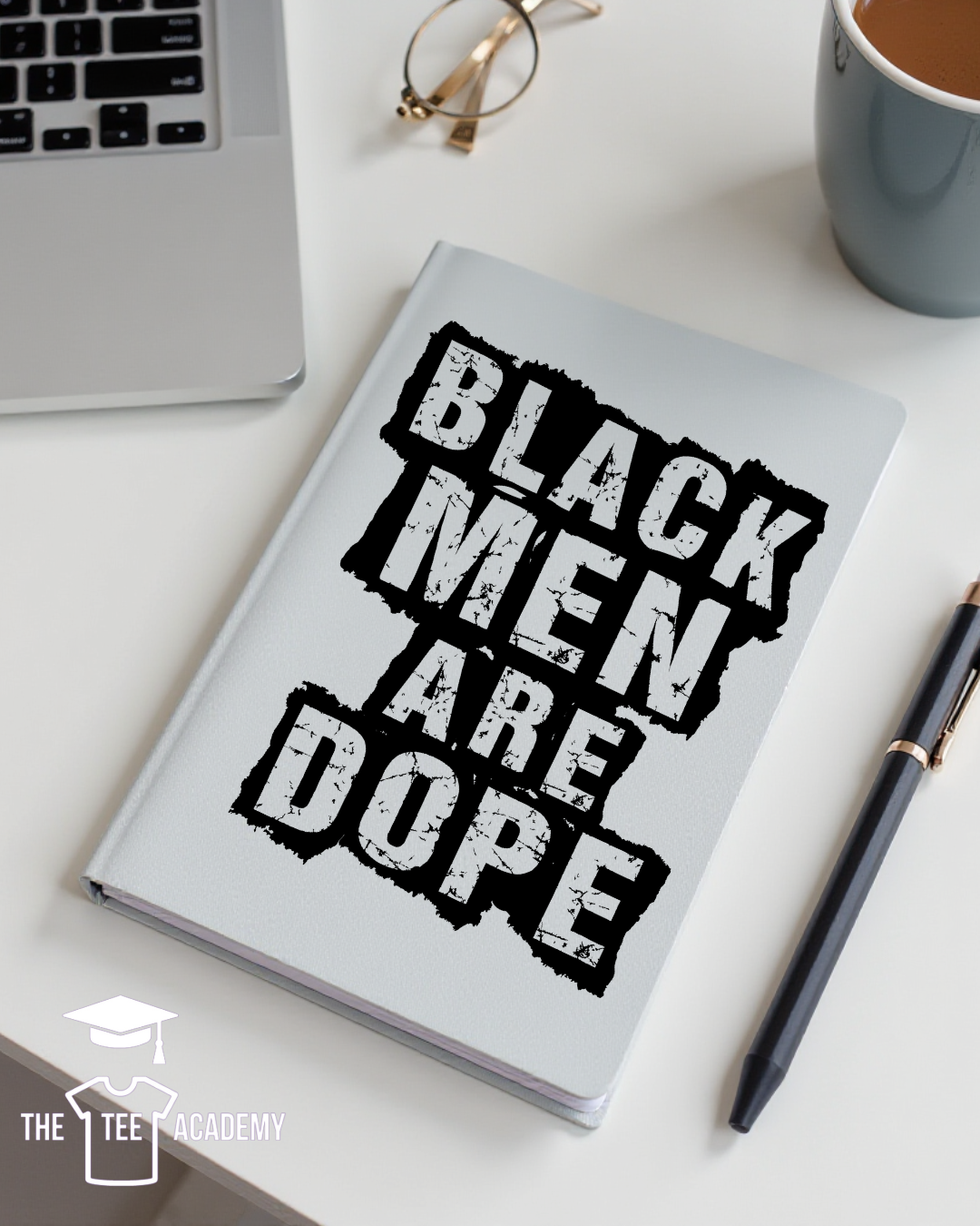 UV DTF Planner Cover Decal - Black Men Are Dope