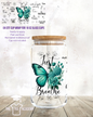UV DTF Cup Wrap- Just Breathe (Butterflies)