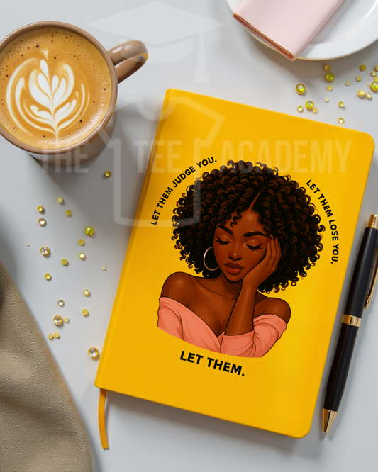 UV DTF Planner Cover Decal- Let Them
